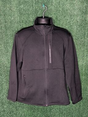 NWT Spyder Men's Black Full-Zip Performance Jacket
